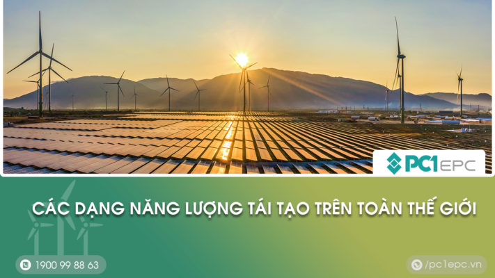 Các dạng năng lượng tái tạo trên thế giới