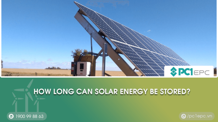 how long can solar energy be stored