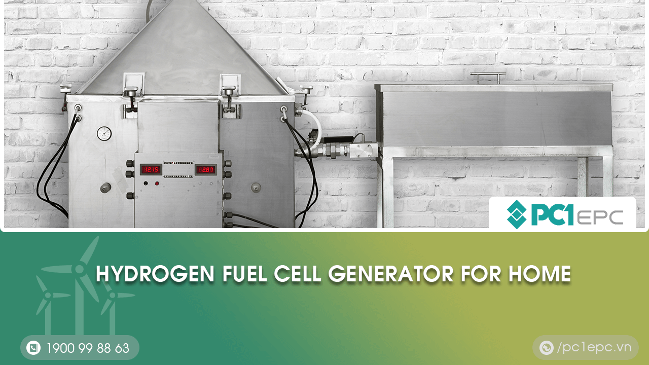 Home Hydrogen Fuel Cell Generator - Efficient and Clean Energy Source