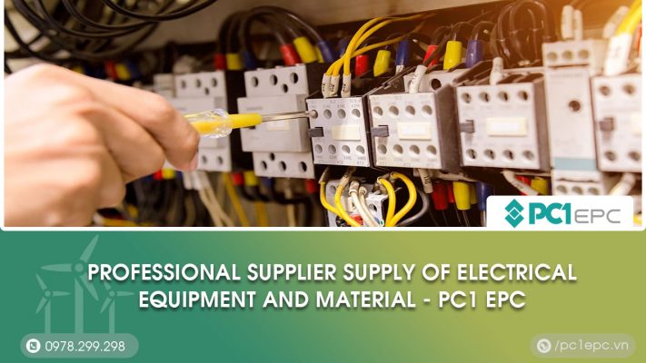 supply of electrical equipment and material