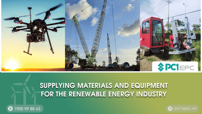 material and & equipment supplier for renewable energy industry