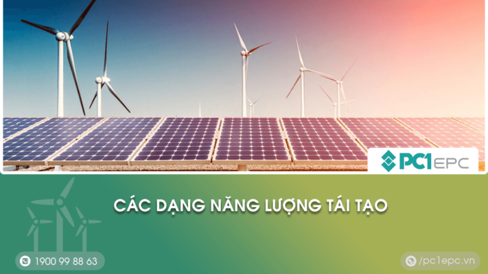 các dạng năng lượng tái tạo
