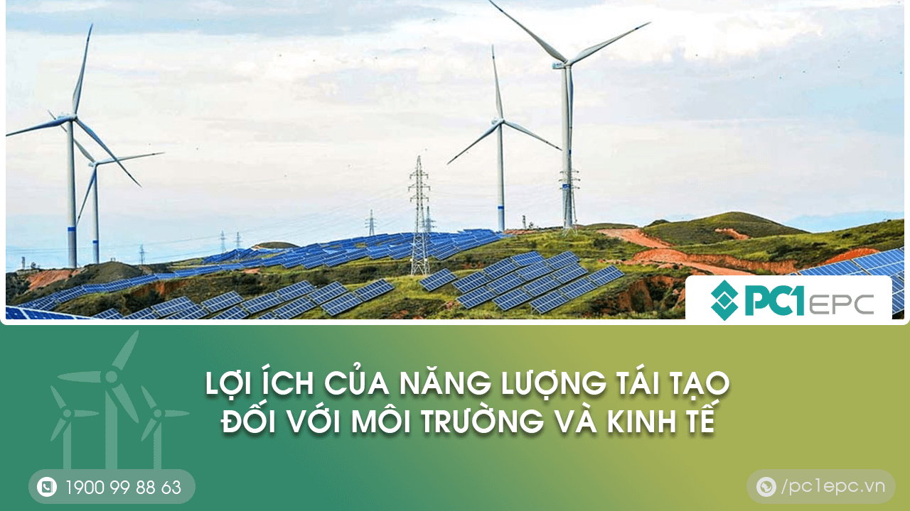 lợi ích của năng lượng tái tạo